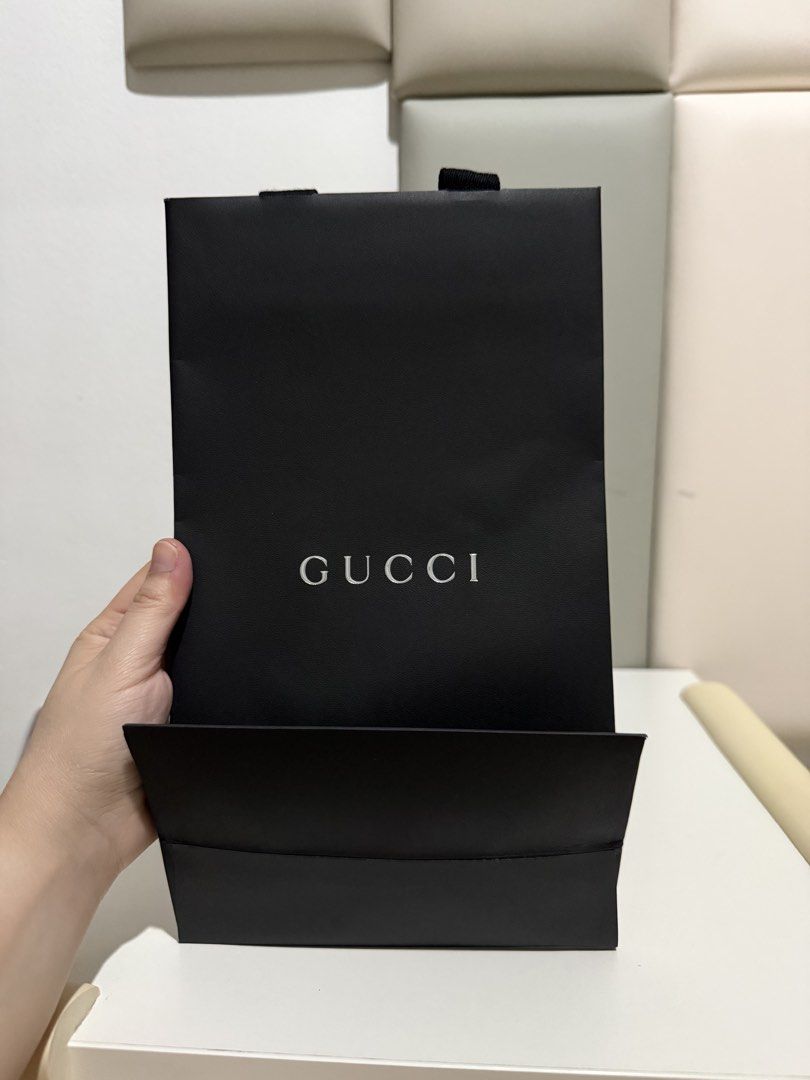 Gucci Paperbag (Category: Luxury Bags & Wallets) located in Quezon City. Submitted by s.cl0set (Listing ID 1448133207, Image 1). Description: for wallet and small purses .