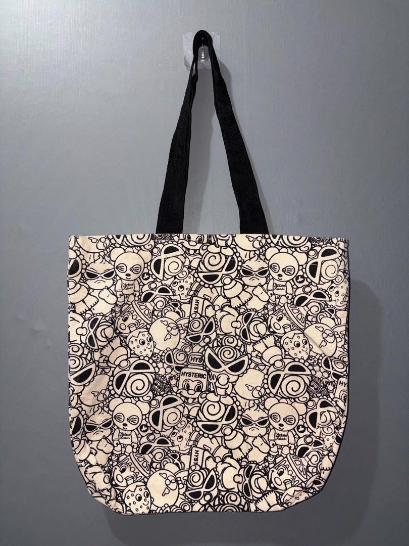 Hysteric Mini All Over Print Canvas Tote Bag (Category: Tote Bags) located in Bauang. Submitted by ivaniboy (Listing ID 1448242048, Image 1). Description: In excellent condition authentic no major flaws 350 only.