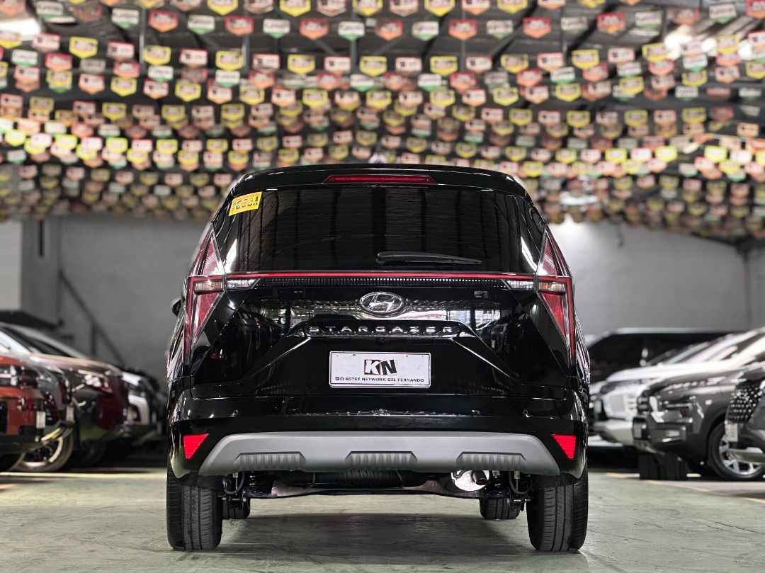 Hyundai Stargazer GLS Premium Auto (Category: Used Cars) located in Marikina City. Submitted by wensonkngf (Listing ID 1448111534, Image 2). Description: 2025 Hyundai Stargazer GLS Premium 1.5L Gas A/T 🚘 100% Accident & flood-free 📄 100% Verified documents 🧭 100% Untampered odometer 🅿️858,000 Sample Financing Computation: Downpayment: 171,600 (20%) 4 years: 24,460 Unit Details: ✳️1st owned ✳️Ending Plate no: 9 ✳️1.5L Gas Engine ✳️IVT, Automat