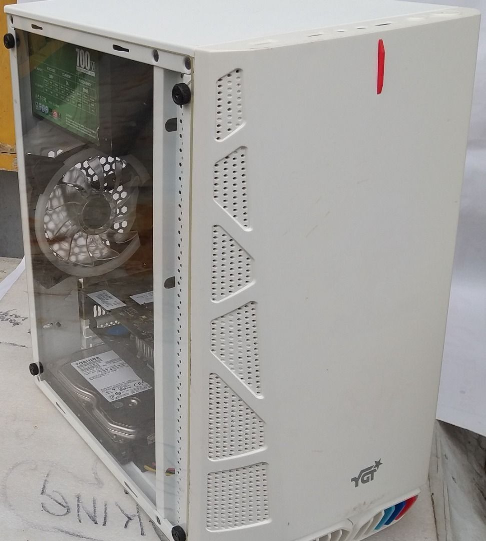 i5-9400F (CPU ONLY) (Category: Desktops) located in Caloocan City. Submitted by arvincabre16268 (Listing ID 1448157283, Image 2). Description: Great for multitasking and coding. 📌 System Specifications Intel Core i5-9400F (6 Cores / Up to 4.10 GHz) GIGABYTE H310M H 2.0 8GB DDR4 RAM NVIDIA GTX 650 Ti (1GB GDDR5) – Output via DVI / Mini-HDMI only. 240GB SSD 1TB HDD YGT Gaming Case 700W PSU (with 6-pin connector) Windows 11 Pro (Activated) 💻 Pre-I