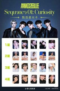 ZB1 QQ Music star light 中華 キムテレ 星5 希少 In stock] ZB1 Blue Paradise QQ Music Starlight PCs, Toys