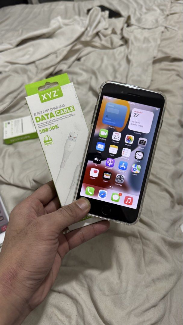 Iphone 7plus (Category: iPhone 7 Series) located in San Juan City. Submitted by mojeb537 (Listing ID 1448274546, Image 3). Description: Iphone 7plus 128Gb Any sim Good finger print Pm for more details .