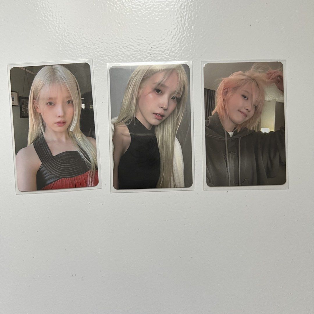 IU 9 Photocard Set (Category: K-Wave Merchandise) located in Paranaque City. Submitted by mxryll (Listing ID 1448121296, Image 2). Description: QUITTING SALE - All official and in good condition! *take all 9 for 750 *can tingi for 100 each, minimum of 2.