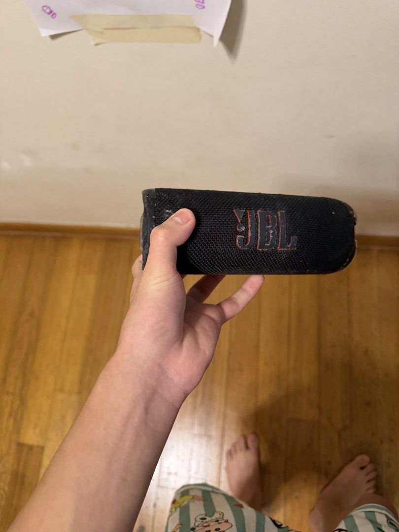 JBL Flip 5 black and red