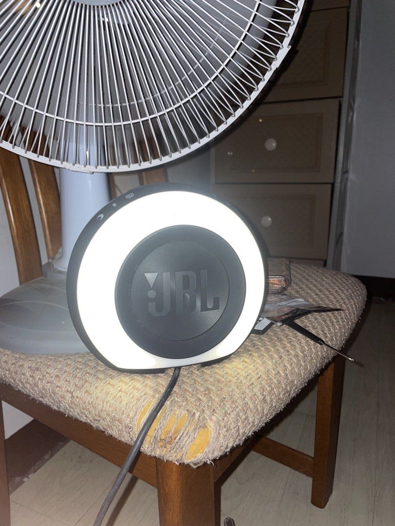 JBL Horizon Bluetooth Speaker Alarm Clock with Light (Category: Soundbars, Speakers & Amplifiers) located in Tabuk. Submitted by auguzaldy177421 (Listing ID 1448202167, Image 1). Description: - JBL Horizon alarm clock speaker - Built-in light - Displays time and date - Bluetooth connectivity - Ideal for bedside tables - Includes original power adapter - Fully functional and in great working condition need money for school lowest price.