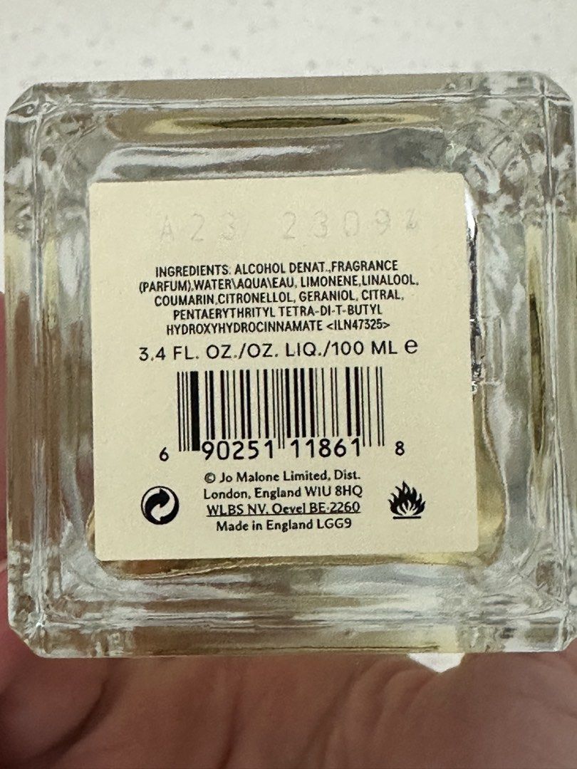 Jo Malone London Silver Birch & Lavender Cologne 100ml (Category: Fragrance & Deodorants) located in Quezon City. Submitted by nancdmd (Listing ID 1448234852, Image 3). Description: - Jo Malone London Silver Birch & Lavender Cologne - 100ml bottle - Original packaging included - comes with paper bag and ribbon - Ideal for everyday wear - currently sells for 10,300.