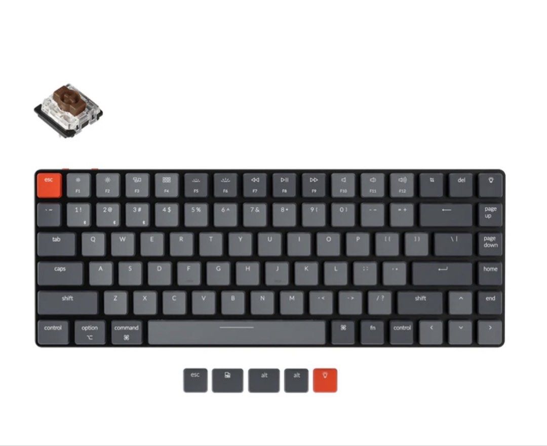 Keychron K3 Ultra-slim Wireless Mechanical Keyboard (Version 2)503129002612500483