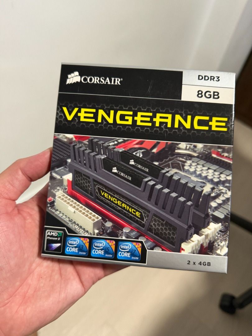 Kingston HyperX Genesis & Corsair Vengeance DDR3 2x4GB DDR3 RAM