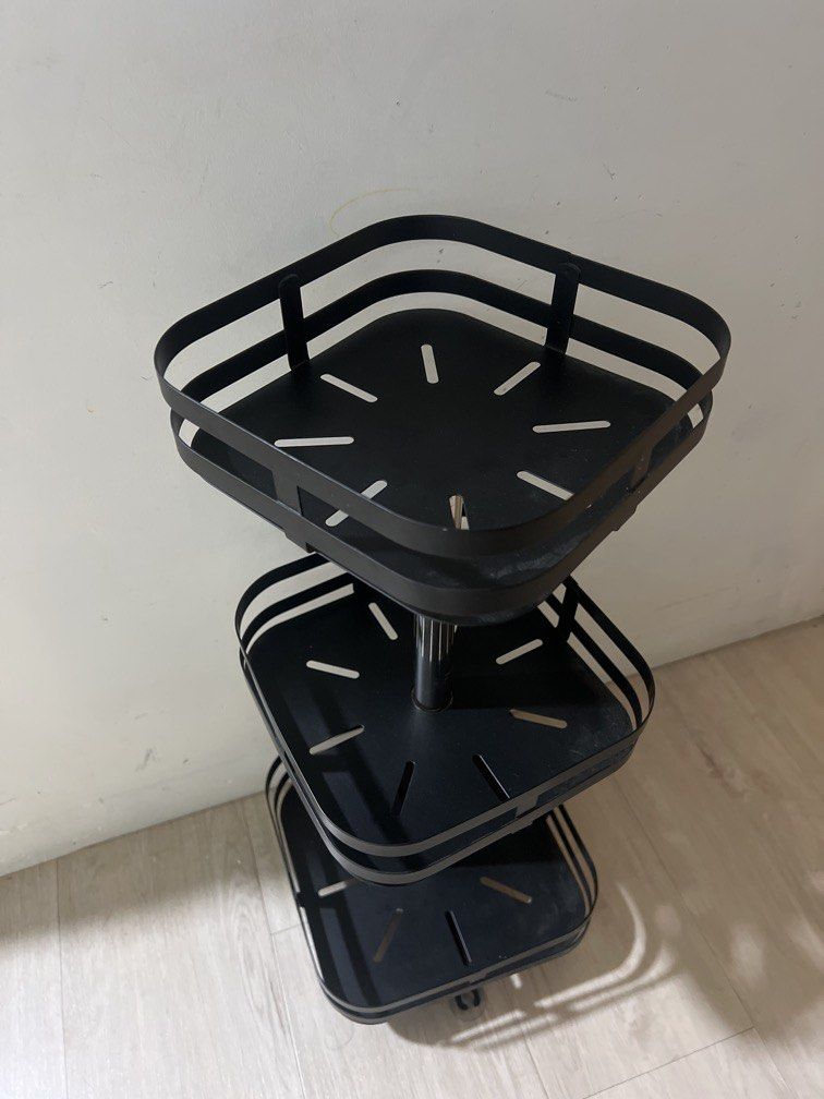 Kitchen Spice Rack (Category: Bathroom & Kitchen Fixtures) located in Singapore. Submitted by victorleong1982 (Listing ID 1448254607, Image 2). Description: Adjustable Kitchen Spice Rack 360° Rotatable Multi-Layer Kitchen Storage Rack Spice Organizer Condiments Rack.