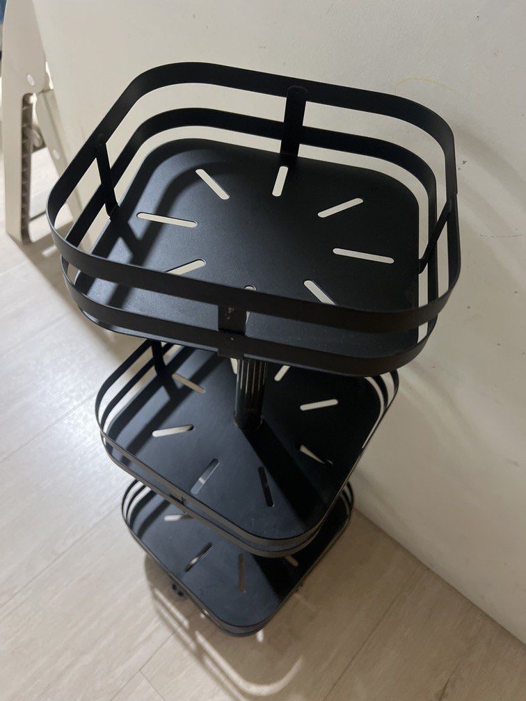 Kitchen Spice Rack (Category: Bathroom & Kitchen Fixtures) located in Singapore. Submitted by victorleong1982 (Listing ID 1448254607, Image 3). Description: Adjustable Kitchen Spice Rack 360° Rotatable Multi-Layer Kitchen Storage Rack Spice Organizer Condiments Rack.