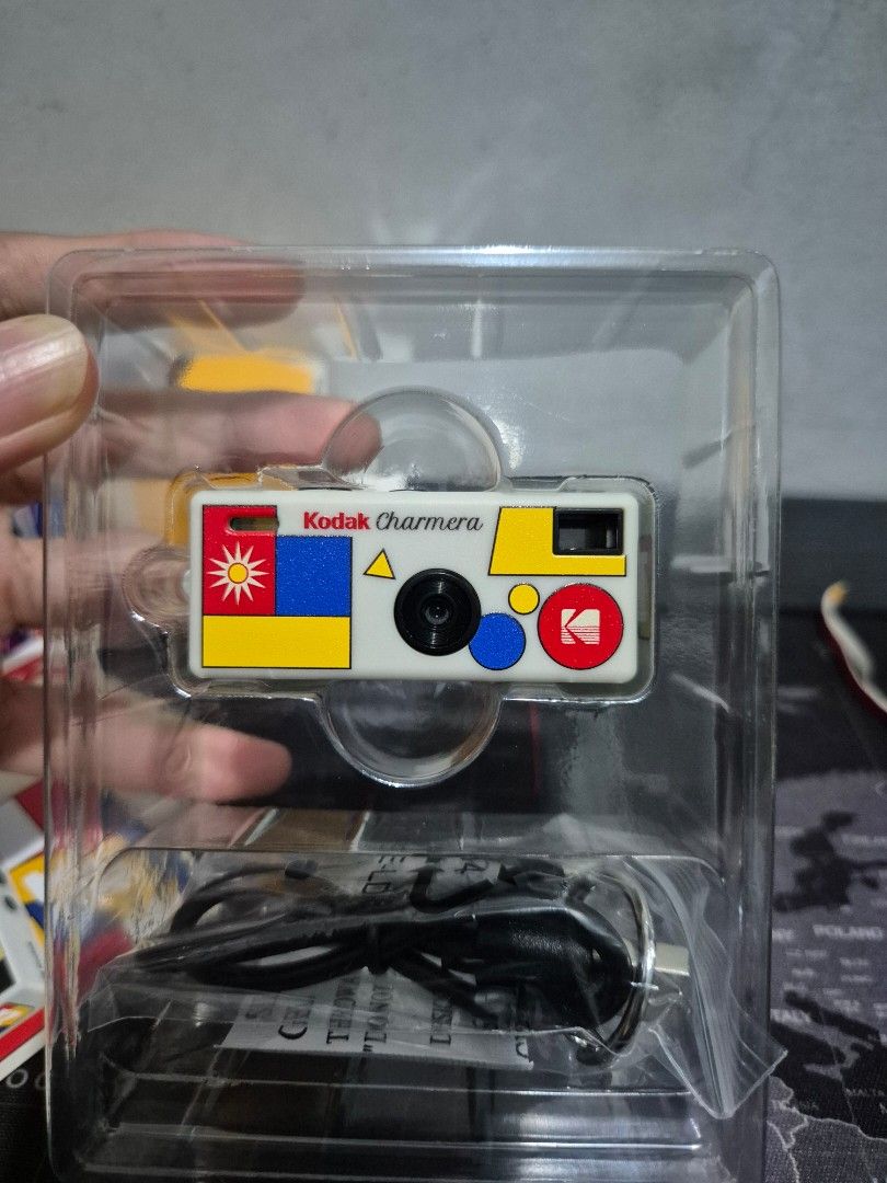 Kodak Charmera for sale (Category: Cameras) located in Bacoor. Submitted by zealdragon_5830ea (Listing ID 1448180500, Image 1). Description: Kodak Charmera for sale - unboxed (retro white) - barely used - handled with care (place in a pouch).