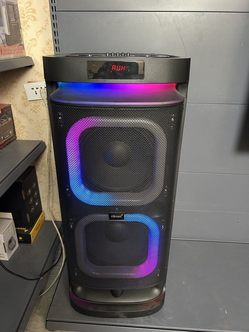 KTS-1991 Big Wireless Bluetooth Speaker with Mic (Category: Soundbars, Speakers & Amplifiers) located in Paranaque City. Submitted by powersukitools (Listing ID 1448128323, Image 1). Description: > **🔥 KTS-1991 Party Bluetooth Speaker 🔥** > Malakas ang tunog at may magandang RGB LED lights, perfect sa mga party, gatherings, o videoke bonding sa bahay! > * **Model:** KTS-1991 > * **Inclusions:** Big Speaker Unit and 1 Wireless Microphone 🎤 > * 