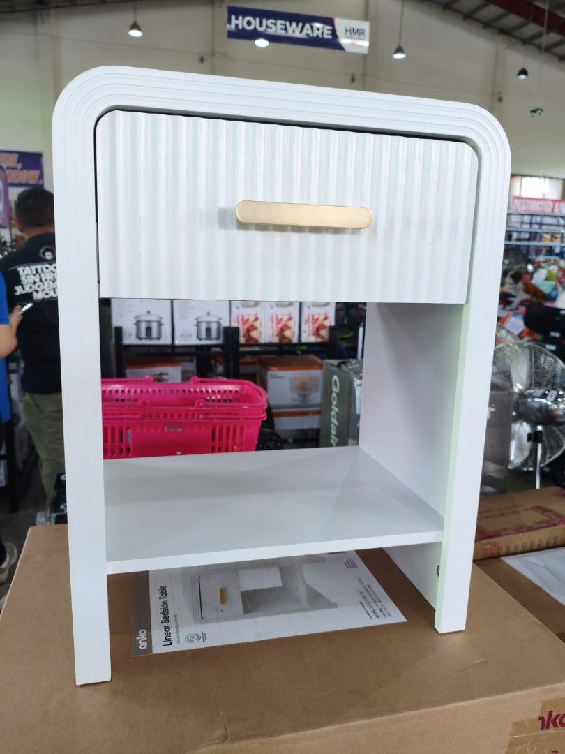 Linear bedside table (Category: Tables & Sets) located in Manila. Submitted by hmrgrace5. (Listing ID 1448139321, Image 3). Description: .