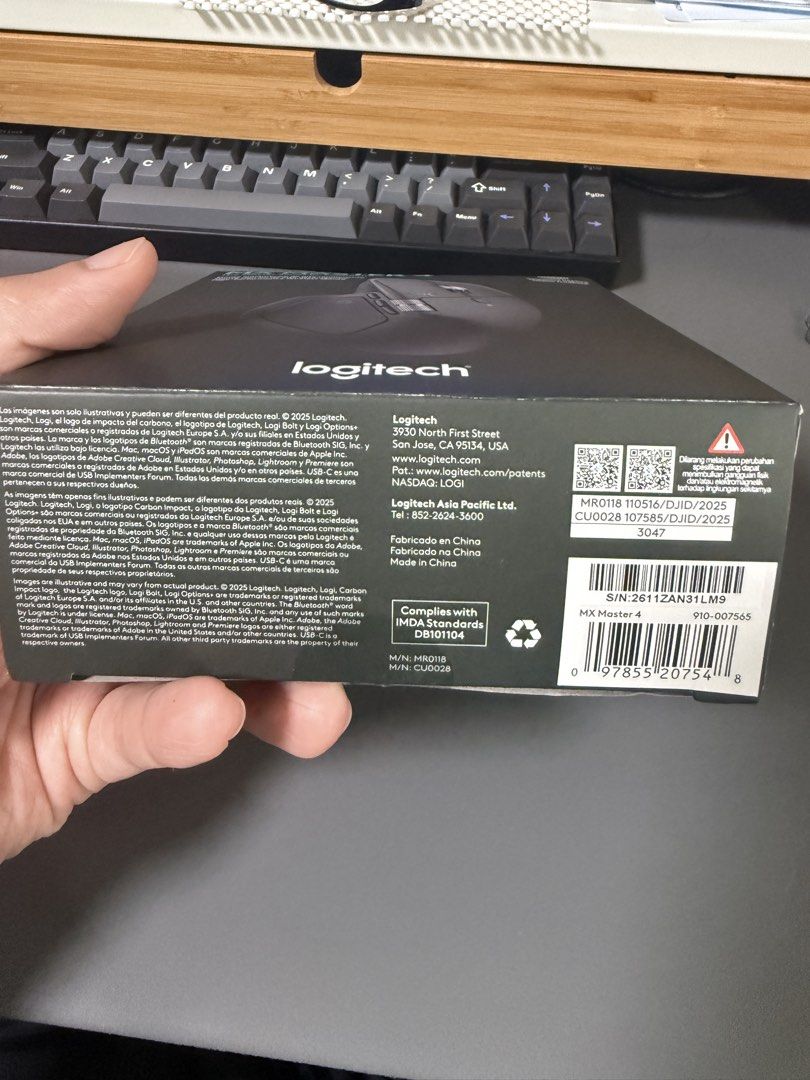 Logitech MX Master 4 High-Performance Wireless Mouse502595583099555841