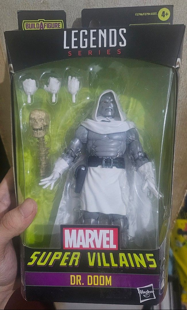 Marvel Legends Dr. Doom (Category: Figurines & Statues) located in Manila. Submitted by shingreninja (Listing ID 1448259083, Image 1). Description: Marvel Legends Dr. Doom Mint in sealed box Box condition 8/10 Prefer meetup and cash Philippines Manila/Makati.