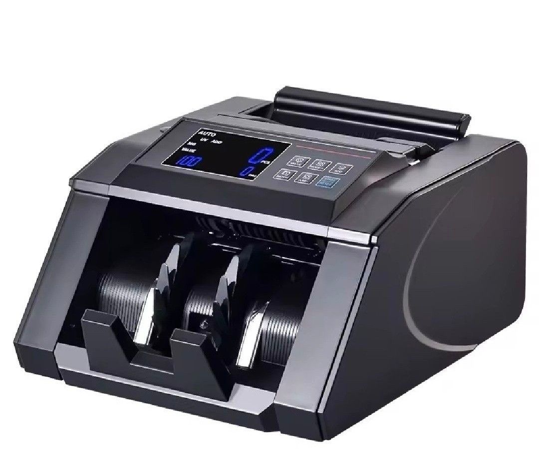 Money Counter Machine Money Note Counter Multi-Currency Cash Counter LCD UV Counterfeit Detection