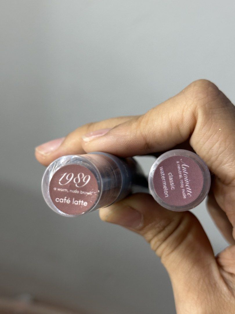 Muse Peptide in Shade Antoinette & 1989 (Category: Makeup) located in Subic. Submitted by toocutetokeep (Listing ID 1448231308, Image 3). Description: 150 each, bundle is 270.
