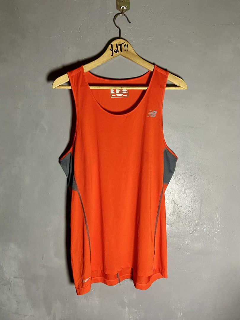 New Balance Racing Singlet Tank (Category: Activewear) located in Cabuyao City. Submitted by chukz_x (Listing ID 1448201238, Image 2). Description: New Balance Racing Singlet Tank Size : Medium Dimes : 19W 27L Condition : like new Issue : None Price : 850 📍Cabuyao Laguna .