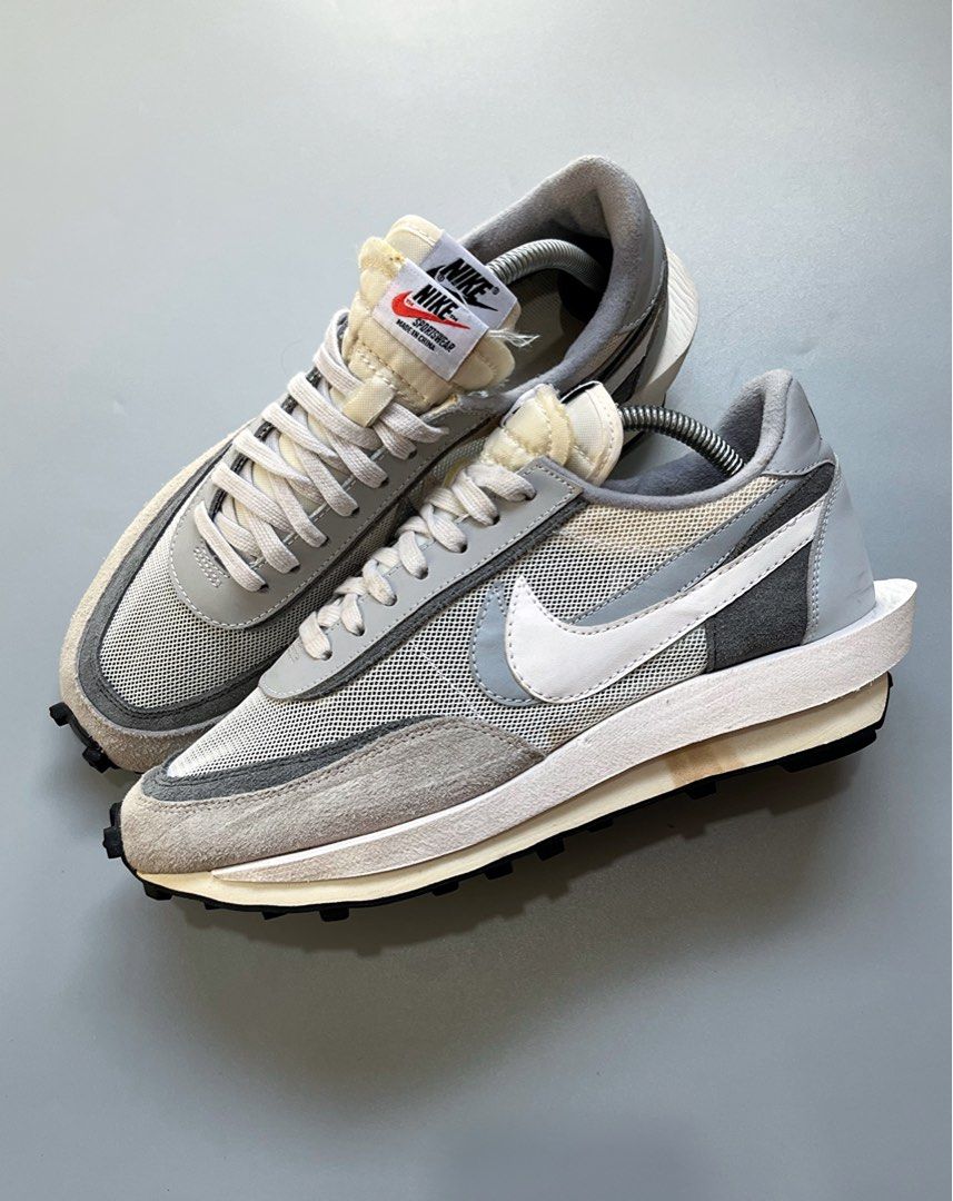 NIKE LD WAFFLE SACAI SUMMIT WHITE (Category: Casual Shoes) located in Butuan. Submitted by jacobfrost (Listing ID 1448214961, Image 3). Description: NIKE LD WAFFLE SACAI SUMMIT WHITE SIZE 8.5 US MENS | 42 EUR | 26.5 CM EXCELLENT CONDITION MINOR SIGN OF USAGE ₱1400.