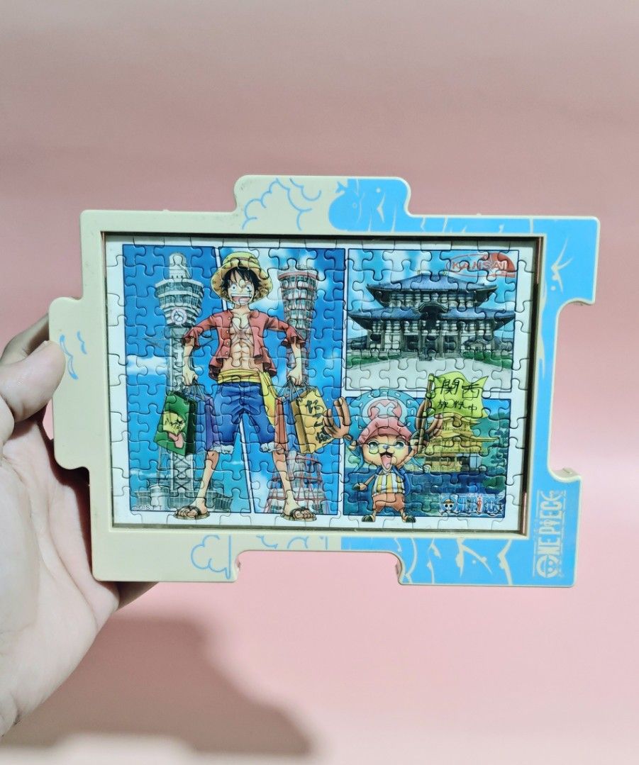 ONE PIECE Puzzle Frame (tt.chopper and Luffy) (Category: Art & Prints) located in Manila. Submitted by yourfavoritethings7 (Listing ID 1448217829, Image 2). Description: .