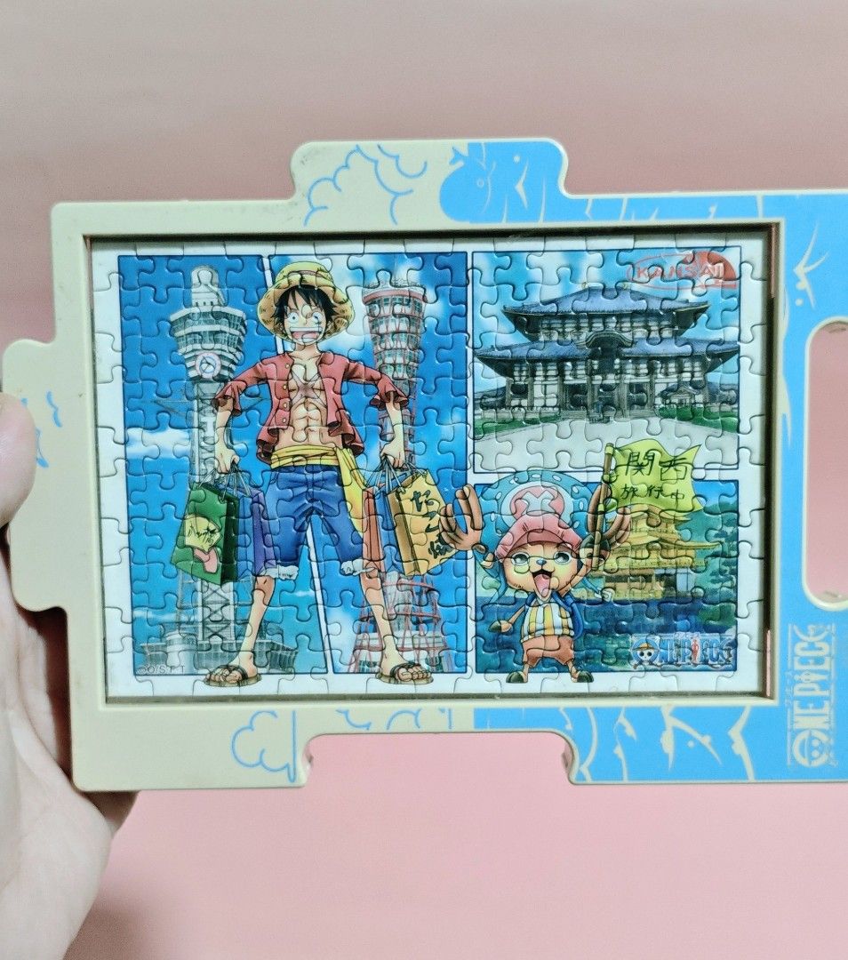 ONE PIECE Puzzle Frame (tt.chopper and Luffy) (Category: Art & Prints) located in Manila. Submitted by yourfavoritethings7 (Listing ID 1448217829, Image 1). Description: .