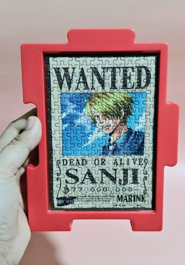 ONE PIECE Sanji Puzzle Frame (Category: Art & Prints) located in Manila. Submitted by yourfavoritethings7 (Listing ID 1448219399, Image 1). Description: .