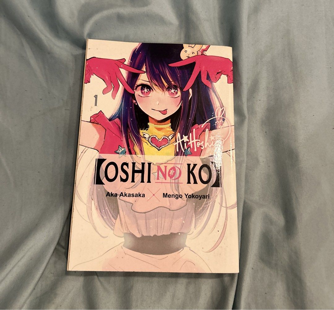 Oshi no Ko Vol. 1 Manga (Category: Comics & Manga) located in Manila. Submitted by bleuflag (Listing ID 1448221668, Image 1). Description: - Oshi no Ko volume 1 - slight yellowing , feel free to ask for more pics if needed^^ - mop: gcash - mod: lalamove / jnt .