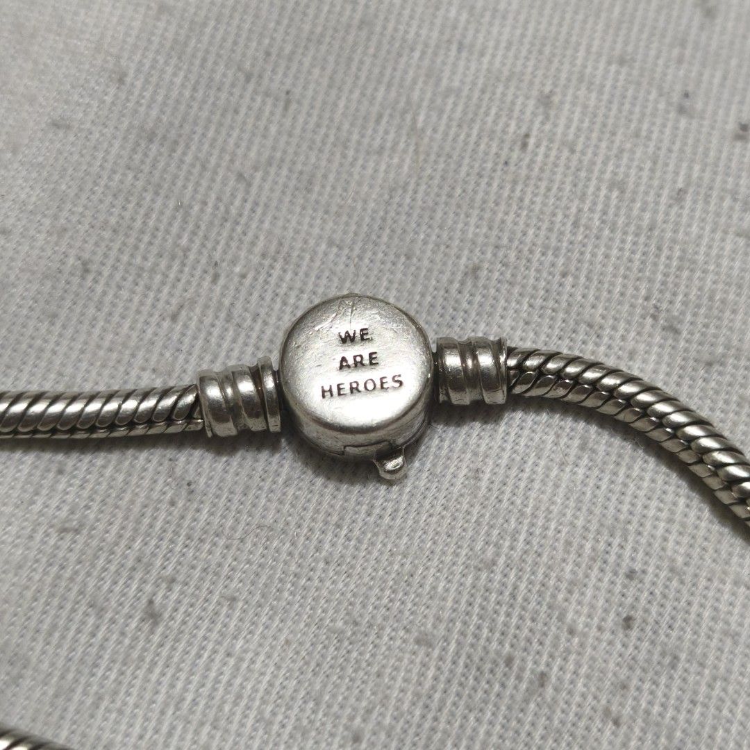 Pandora Avengers Snake Chain Bracelet (Category: Bracelets) located in Makati City. Submitted by bluetheaspin (Listing ID 1448213125, Image 3). Description: Sizes: 19 and 17 Bought at Pandora Glorietta.
