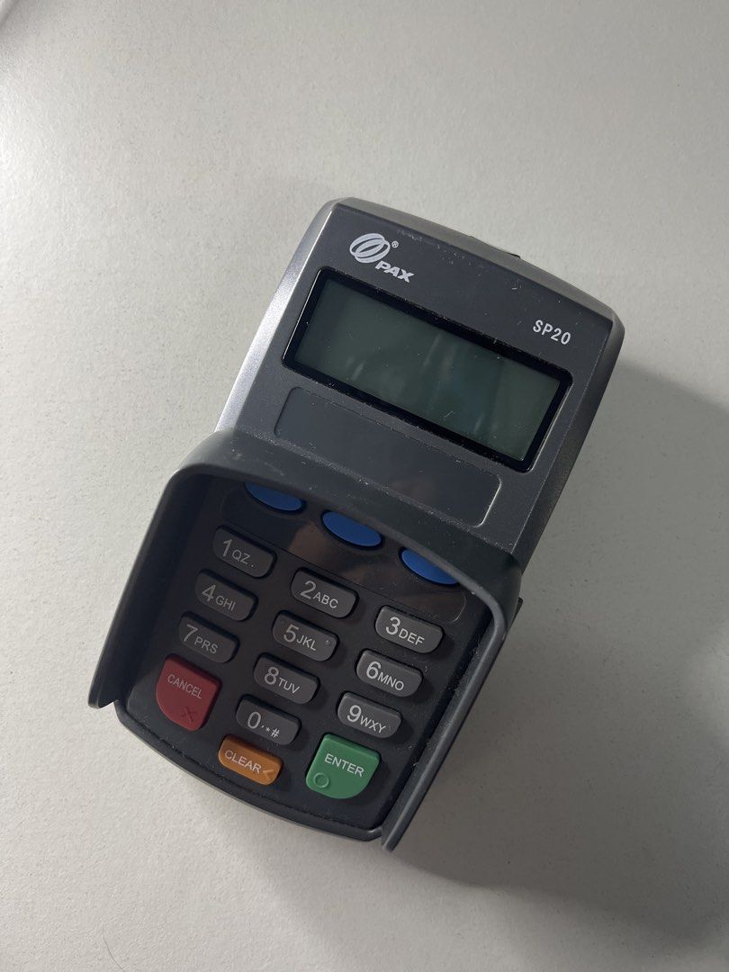 PAX SP20 POS Terminal (non functioning)
