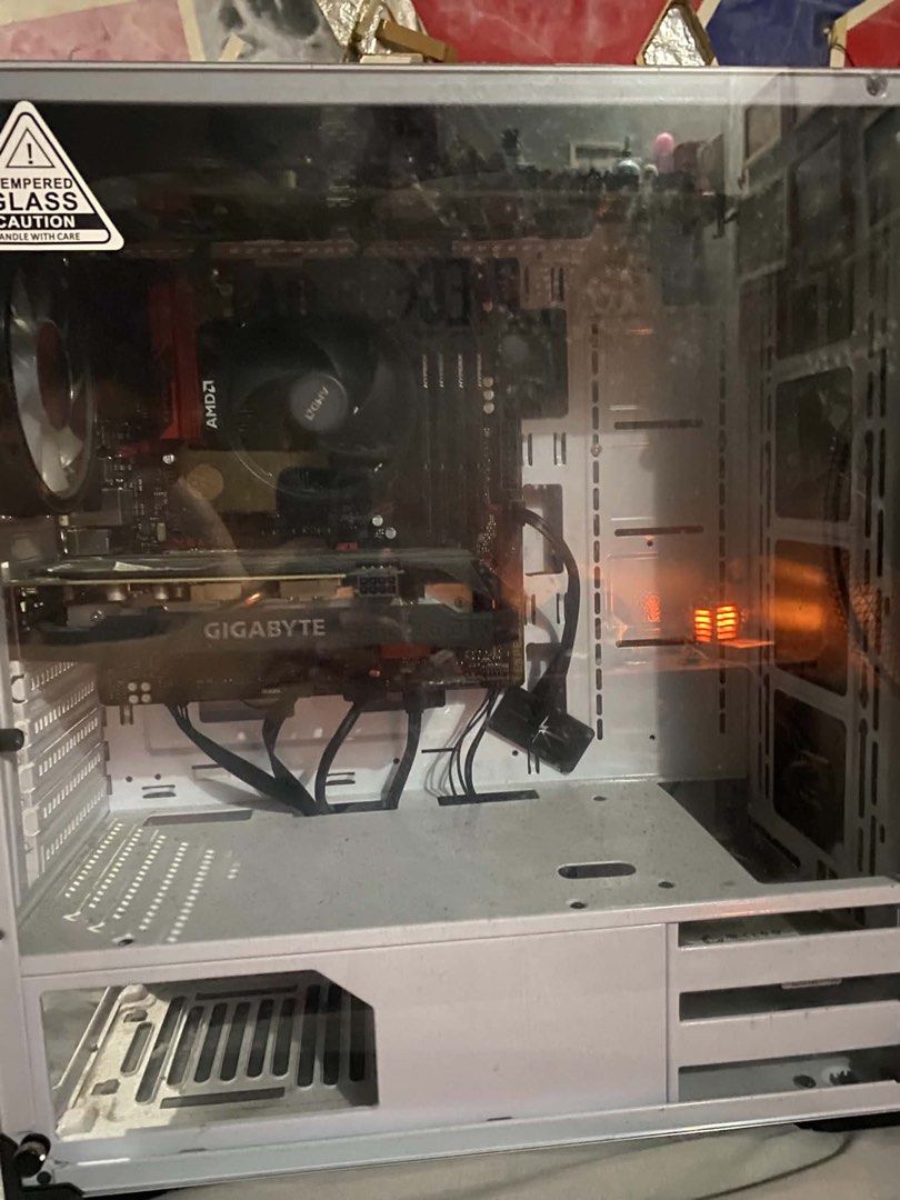 PC System Unit (Category: Desktops) located in Manila. Submitted by yuujishop (Listing ID 1448184621, Image 2). Description: A320m Asus Gigabyte 1660 Super 16GB Hyper X Ram Ryzen 5 3600 500gb SSD 500 HDD No power supply Slightly negotiable.