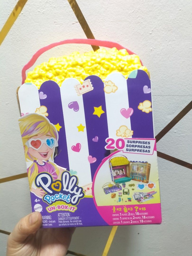 POLLY POCKET UNBOX (Category: Kids Toys) located in Caloocan City. Submitted by rheavlontoc0828 (Listing ID 1448225488, Image 1). Description: BRANDNEW BOUGHT IN CANADA.