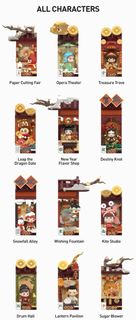 Wealthy Snakes CNY Chinese new year 2025 Celebration POPMART / FULL SET ...