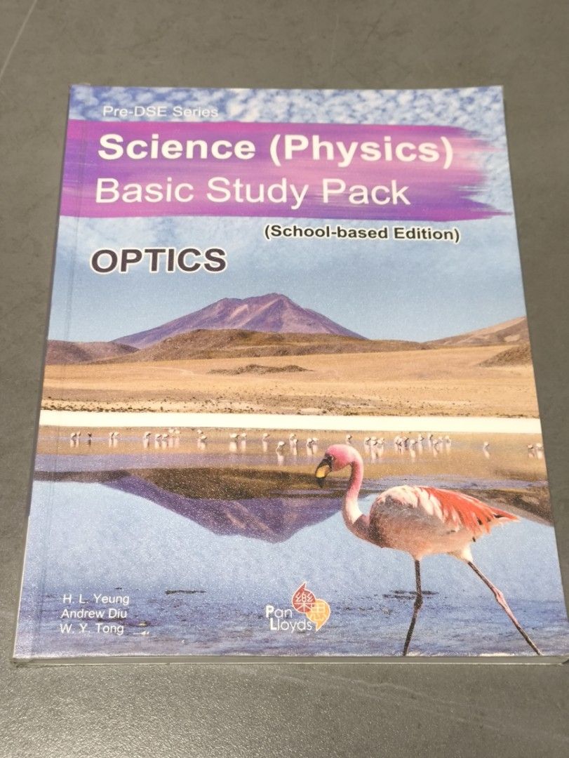 Pre-DSE Science (Physics) Basic Study Pack - Optics （分類：教科書）位於 Hong Kong。 由 skybluedog11356 提交（商品編號 1448216266，圖片 1）。簡介： 幾乎全新，沒有使用過 成本書得一兩劃好淺鉛筆痕（幾乎沒有） $70 。