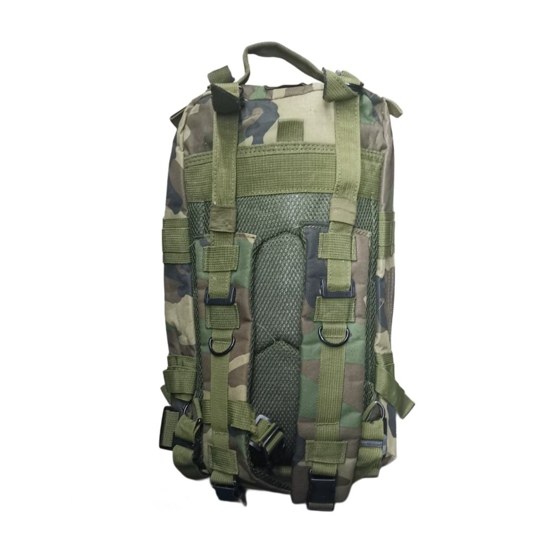 Random Military Backpack (Army Green, 15L) (Category: Backpacks) located in General Mariano Alvarez. Submitted by hundred_lives (Listing ID 1448246554, Image 3). Description: Random Military Backpack (Army Green, 15L) Authentic Original Excellent Condition Good As New Multipocket ‼️***Or Best Offer Wins***‼️ ‼️***Split Or As Pack***‼️ ‼️***Negotiable All Items***‼️ Tags: nba nfl football basketball vintage baseball mlb jersey nhl hockey soccer nc