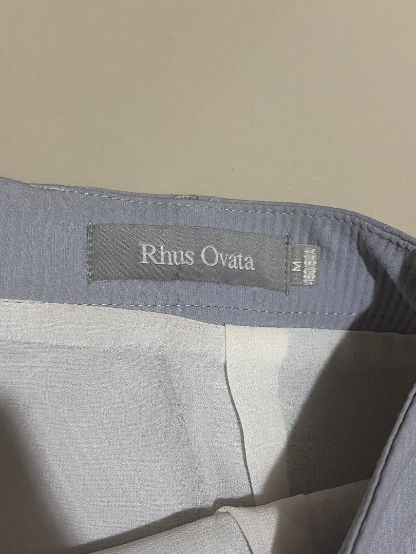 Rhus Ovata Light Blue Mini Skirt Size M (Category: Skirts) located in Angeles City. Submitted by declutterwithus (Listing ID 1448197384, Image 2). Description: - Light blue mini skirt - Brand: Rhus Ovata - Size: M - Classic and simple design - Features belt loops at the waist - Perfect for casual or dressy occasions - Easy to style with various tops.