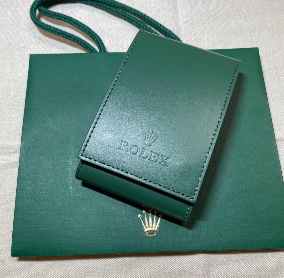 Rolex Leather Travel Case / Holder / Pouch (Category: Luxury Watches) located in Manila. Submitted by curatedbymissvs (Listing ID 1448260407, Image 1). Description: Authentic Rolex Leather Travel Case / Holder / Pouch - brand new, unused item - made of leather that is currently not dispensed by Rolex anymore - has a flaps to hold the spongy pillow in place - size: Approx. 11.4cm x 7.2 cm x 2.4cm 🖇️ - Layaway - Cash / Bank Transfer - Card (charge