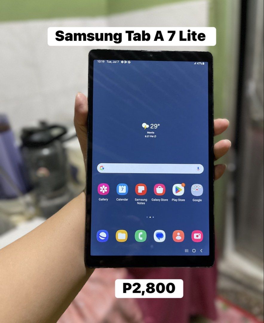 Samsung galaxy Tablet (Category: Android) located in Quezon City. Submitted by samsunggadgethub (Listing ID 1448274843, Image 3). Description: .