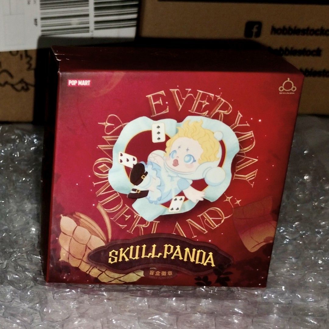 POPMART SKULLPANDA, DIMOO BLIND BOX (BADGE, FRIDGE MAGNET) (Category: Designer & Blind Box Toys) located in Pili. Submitted by ptinta_os (Listing ID 1340619656, Image 3). Description: || PRODUCT/PURCHASING DETAILS|| – SKULLPANDA INK PLUM BLOSSOM BADGE, SKULLPANDA EVERYDAY WONDERLAND BADGE, DIMOO, FRIDGE MAGNET | POPMART – P500/EACH | P1400 BUY ALL – BRAND NEW – SF: BUYER – MOP: GCASH THANK YOU!.