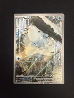 rare snom pokemon card - SV033/SV122 Shiny Holo shuffle your deck. Snom card For Sale |