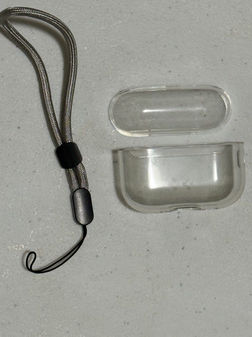 Spigen Liquid Crystal Case for Airpods Pro 3 with Strap (Category: Cases & Sleeves) located in Taguig. Submitted by dyomampy (Listing ID 1448176190, Image 3). Description: Original Spigen Liquid Crystal Case with Strap for AirPods Pro 3 (Clear) Price: ₱700 Description: Selling my Original Spigen Liquid Crystal Case with Strap for AirPods Pro 3. Condition: * ✅ Used for only 3 months * ✅ Original Spigen product * ✅ Originally purchased for ₱1,400 *