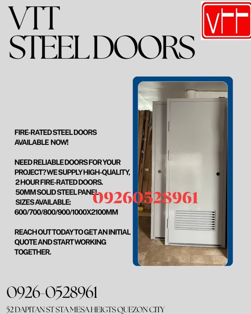 steel door with louver (Category: Locks, Doors & Gates) located in Quezon City. Submitted by vttsteeldoor-chelle (Listing ID 1448085188, Image 2). Description: .