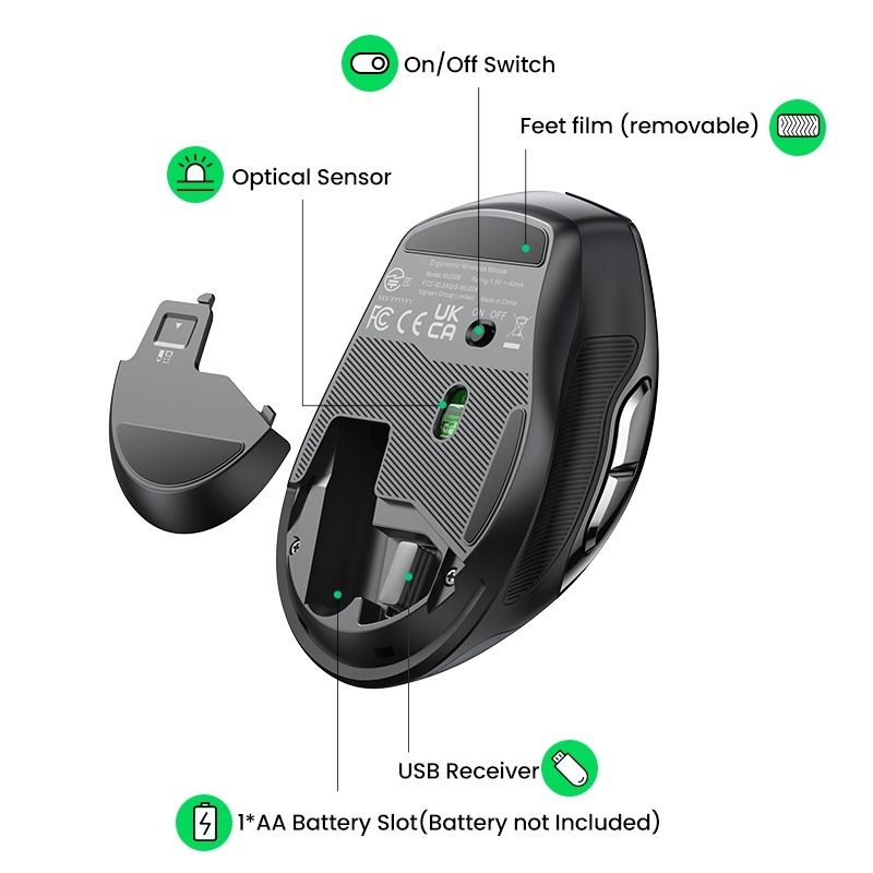 UGREEN Wireless Mouse 2.4G503130519188940807