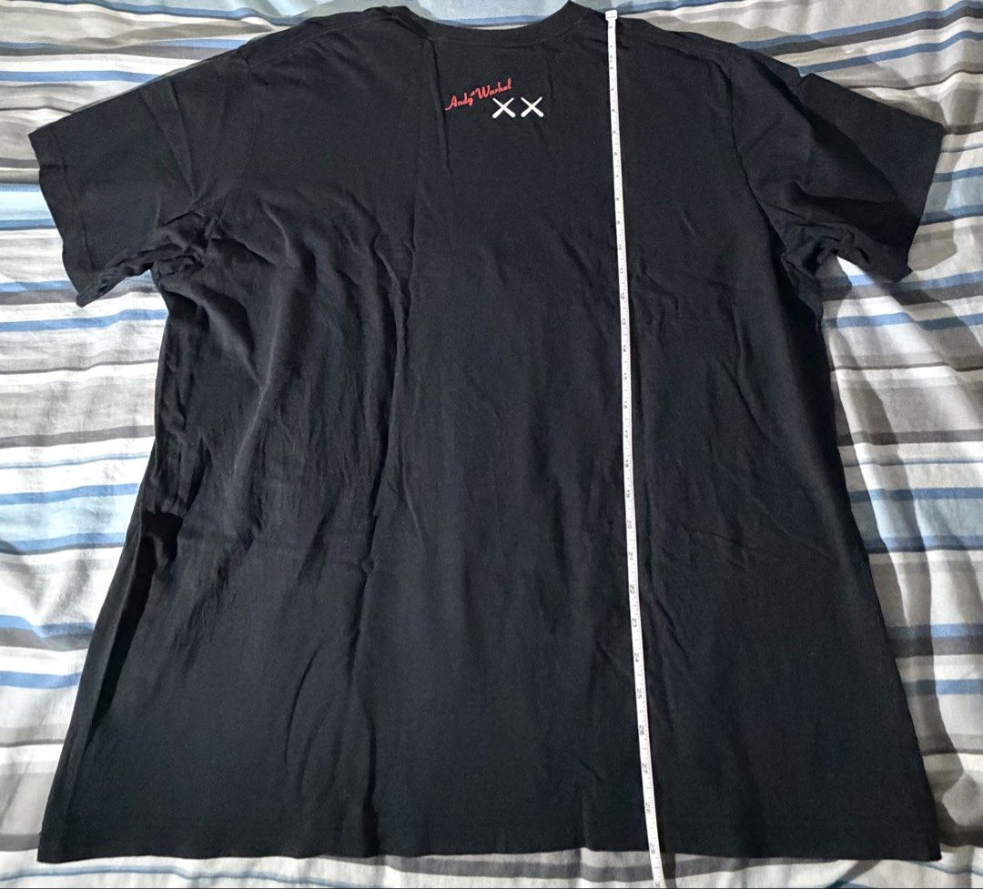 UNIQLO UT KAWS x WARHOL Graphic Tee (Category: Tshirts & Polo Shirts ) located in Quezon City. Submitted by keithleenn (Listing ID 1448213587, Image 2). Description: - Payment First Policy (Gcash) -l: 29in w: 23in - no flaws - no ww - NO COD - UNIQLO UT Graphic T-Shirt - Collaboration: KAWS x Andy Warhol - Size: 3XL rfs: decluttering .