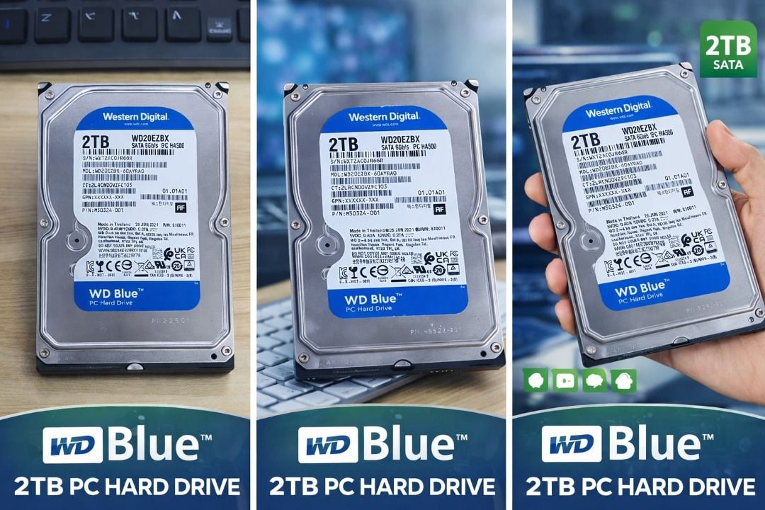 USED WD Blue 2TB HDD