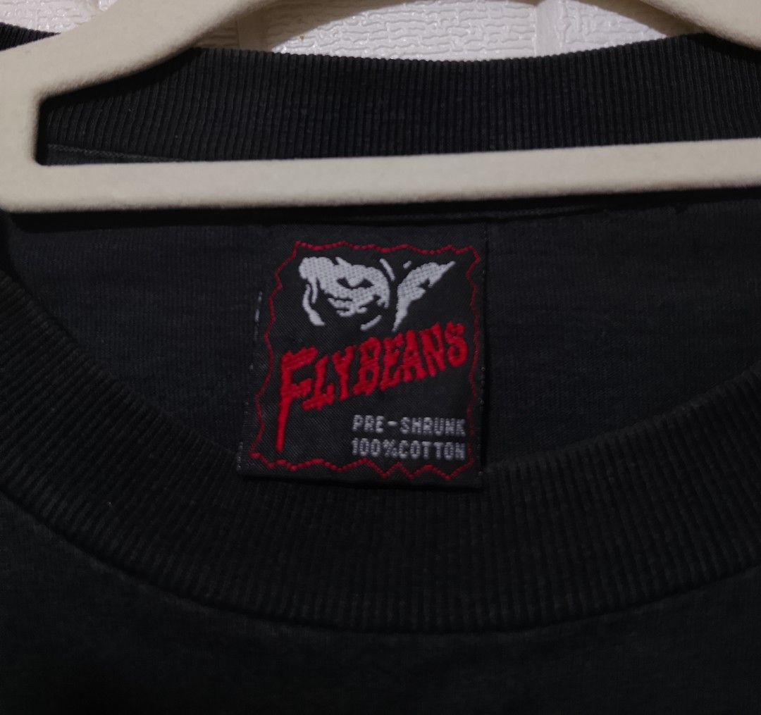 Vintage Fly Beans Motor Skull Long Sleeve (Category: Tshirts & Polo Shirts ) located in Manila. Submitted by gowicollection28 (Listing ID 1448091037, Image 3). Description: Width:21 / Length:28 issue: hairline.