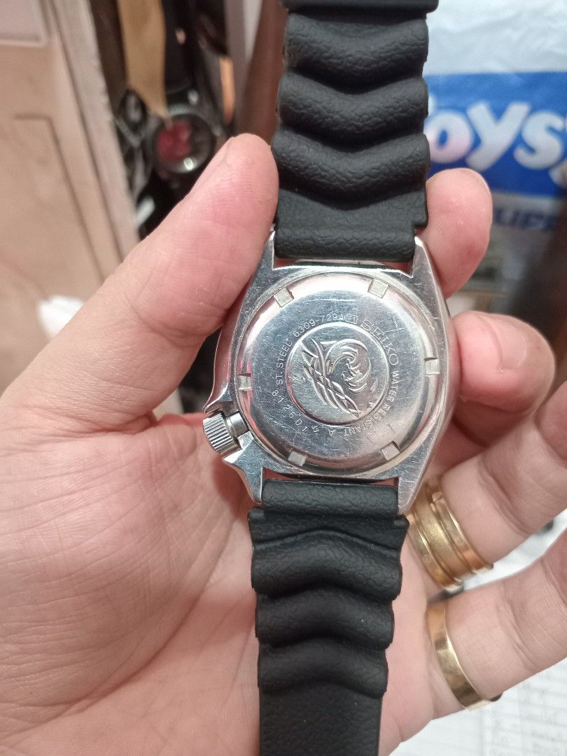 Vintage Seiko 6309 slim turtle (Category: Men's Watches) located in Taguig. Submitted by nippon.toki (Listing ID 1448275241, Image 3). Description: All original watch head January 1988 Please read! For sure buyer only! NO COD/COP No reservation The items will be sold to the first payer w/o prior notice. Verbal reservations are not acceptable. Note: All items are vintage. Please manage your expectations accordingly. G cash payment. Shipping via La