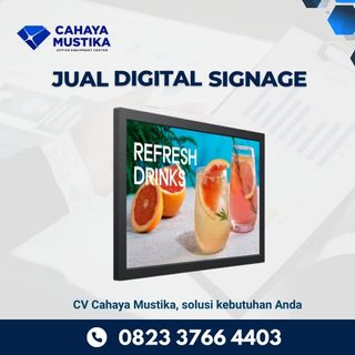 (Kategori: ) berada di . Dikirim oleh jualdigitalsignageboardjakarta (ID iklan 1448149960, Gambar 1). Deskripsi: .