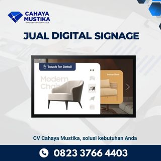 (Kategori: ) berada di . Dikirim oleh jualdigitalsignageboardjakarta (ID iklan 1448150163, Gambar 1). Deskripsi: .