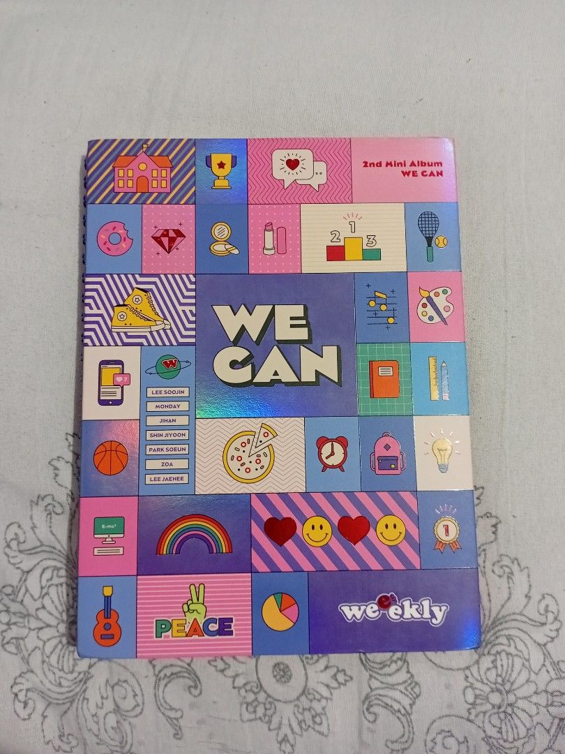 Weeekly - WE CAN 2nd Mini Album Wave Version [UNSEALED] (Category: CDs & DVDs) located in Batangas. Submitted by rj.btst_ (Listing ID 1448181858, Image 1). Description: FOR SHIPPING: 800 + local shipping fee *Buyers will shoulder shipping fee FOR MEET UP: 800 + 150 handling fee No tingi, to be bought in set. All items in good condition and CD still working. COMPLETE INCLUSIONS : + Booklet + CD + Photocard (Jaehee) + Planet Photocard (Jihan) + Mes