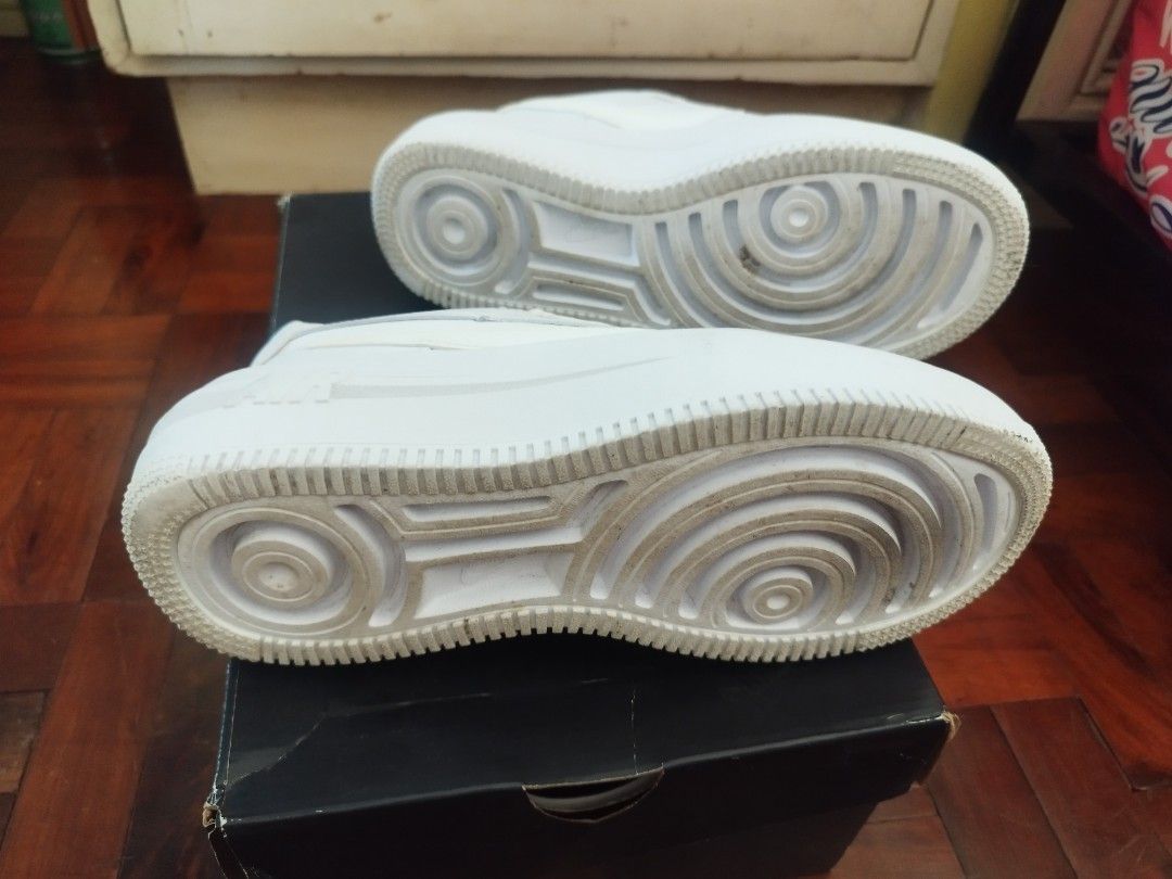 Women Nike Airforce 1 Platform (Category: Sneakers) located in Calamba. Submitted by l.a_declutters (Listing ID 1448155967, Image 3). Description: Negotiable Price. Make your offer Condition: Like new. Barely Used ✅ Leather looks clean with minimal creasing. ✅ Toe boxes are in very good shape. ✅ Laces are clean. ✅ Metal AF1 lace tags are intact. ✅ Original box is included. ✅ Overall appearance is well maintained. Size: 6.5 Feel free to make an of